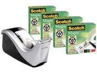 Dispenserpakke SCOTCH C60 Magic 810 4rl