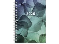 Kalender GRIEG Leo A5 spiral 2025 blomst