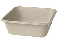 Salatboks DUNI 900ml bagasse brun (40)