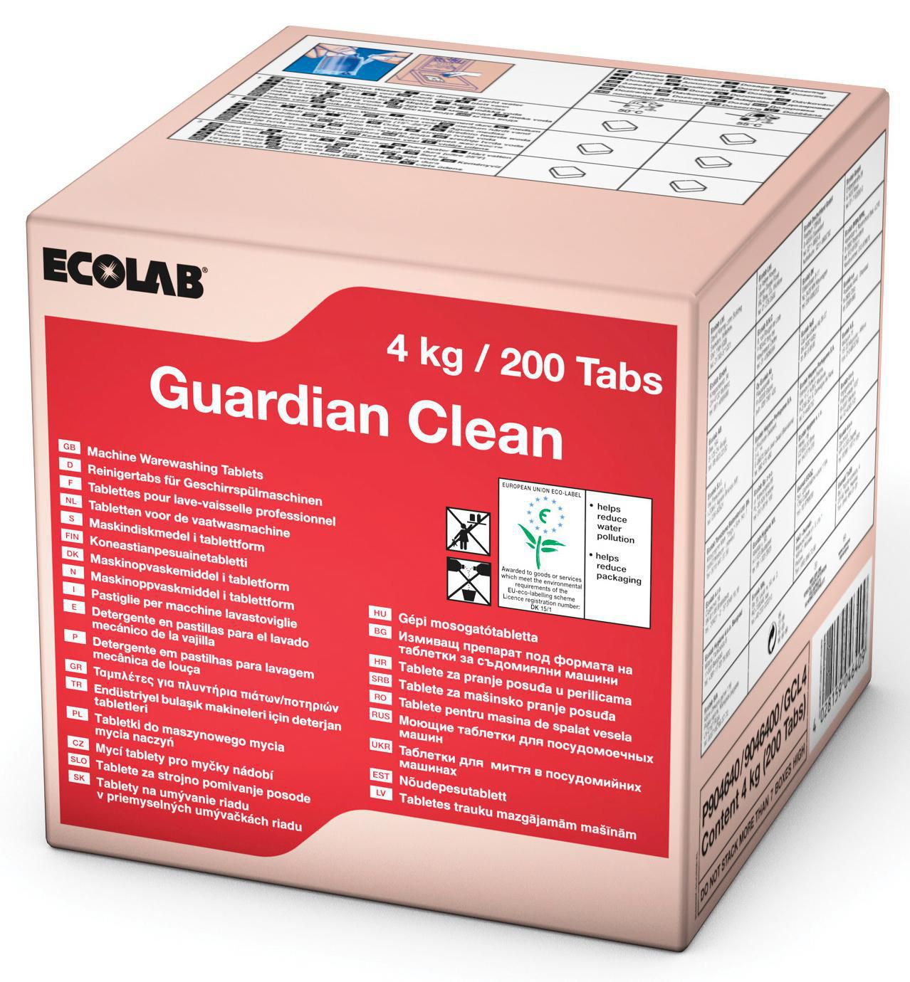 Maskinoppvask ECOLAB Guardian tabl. 4kg