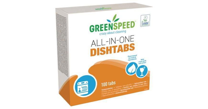 Maskinoppvask GREENSPEED AIO 100 tabl.