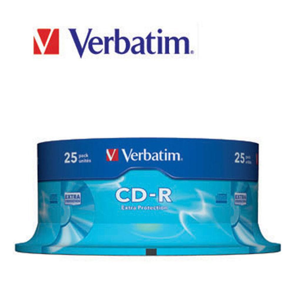 CD-R VERBATIM 700MB 52X spindle (25)