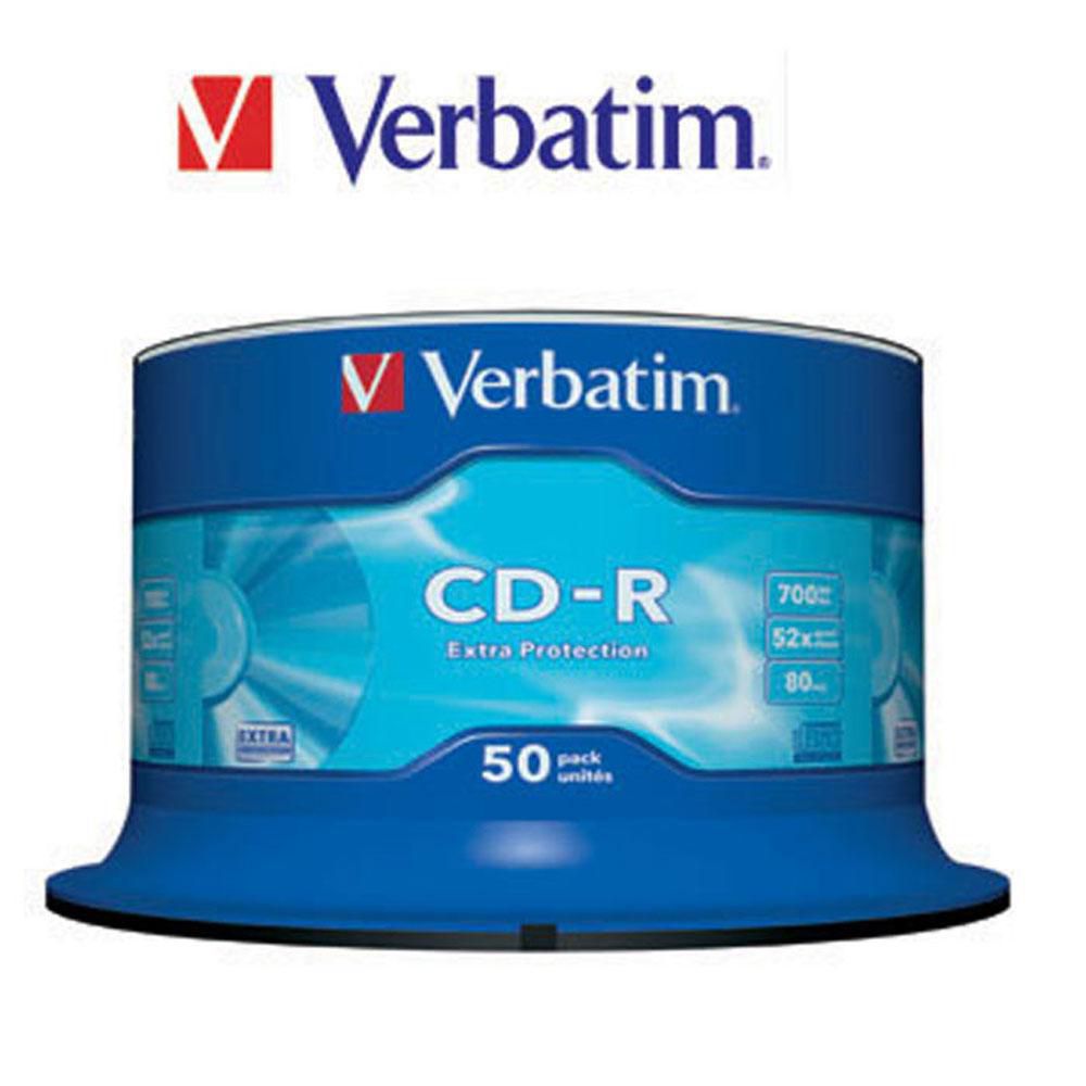 CD-R VERBATIM 700MB 52X spindle (50)